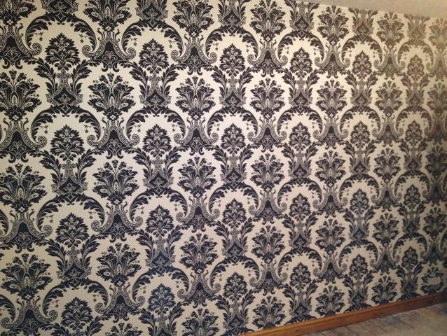 selection of G.BORG wallpaper in customer house